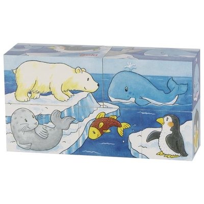 Jeux - Jeux Éducatifs et Puzzle - Puzzle de cube savane et banquise