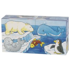 Jeux - Jeux Éducatifs et Puzzle - Puzzle de cube savane et banquise