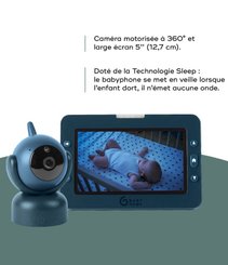Médical et Prévention - Écoute Bébé - Babyphone rotatif Video Yoo Master 