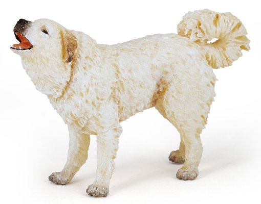 Jouets - Figurines - Figurine Chien Patou des Pyrénées 