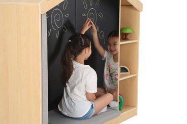 Mobilier - Meuble de rangement scolaire - Cabane sensorielle crèche
