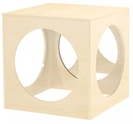 Mobilier - Cabane enfant - Espace de jeux- Cube Miroir avec 2 miroirs