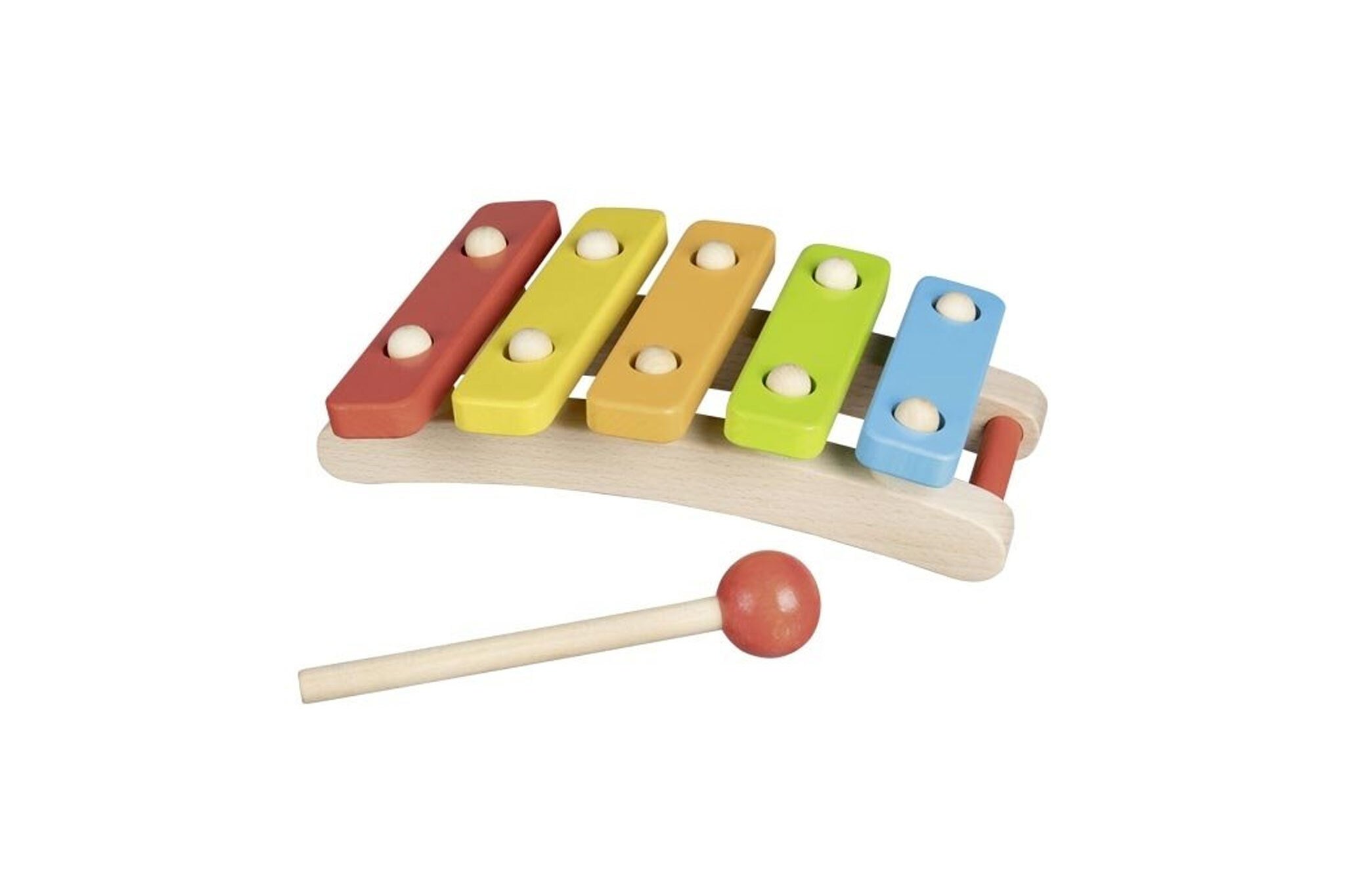 Xylophone en bois 5 tons Goki Papouille