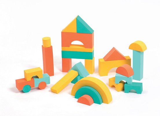 Jouets - Jouets à Empiler ou à Encastrer - Bloc de construction mousse - enfant