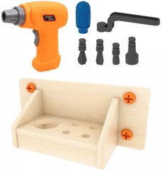 Jeux - Jeux Éducatifs et Puzzle - Mur de construction mobile - Comprenant 8 kits de thèmes et 8 pièces set d'outils
