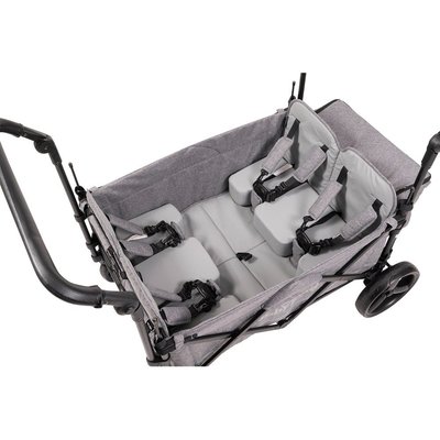 Puériculture - Poussette - Poussette Wagon 4 places Gris