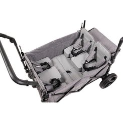 Puériculture - Poussette - Poussette Wagon 4 places Gris