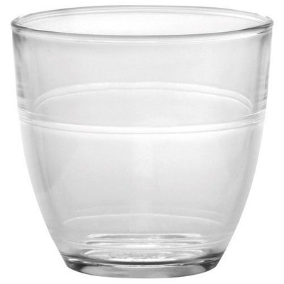 Repas - Verre et Gobelets Enfants - Lot de 6 gobelets duralex en verre trempé 9 cl empilable