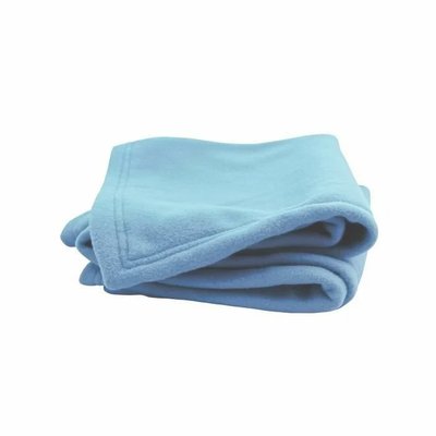 Couchage - Couverture de Lit Enfant - Couverture polaire 100 x 150 bleu Ciel