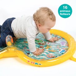 Jouets - Tapis et Jeux d'Éveil, Portiques d'Activité - Tapis d'eveil aquatique Jaune