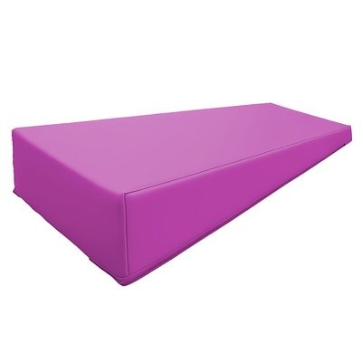 Motricité - Module de Motricité Bébé - Module trapèze en mousse pvc h.23cm fuchsia