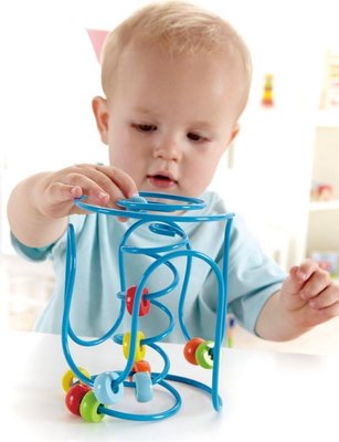 Jouets - Hochets et Jouets Sensoriels - Boulier premier âge zig-zag