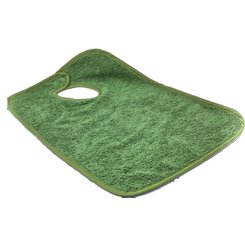 Repas - Bavoir - Bavoir a pressions éponge coton 30 x 40 cm vert