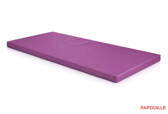Motricité - Tapis de motricité bébé et enfant - Tapis de gym en mousse pvc 180x60x3cm groix