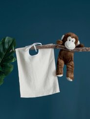 Repas - Bavoir - Bavoir uni  lacet 33 x 40 cm 