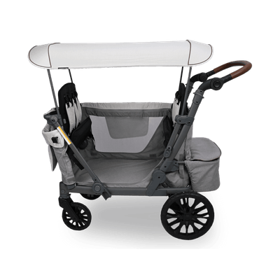 Puériculture - Poussette - Poussette wagon 4 places L4  - 6 mois - Gris