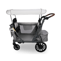 Puériculture - Poussette - Poussette wagon 4 places L4  - 6 mois - Gris