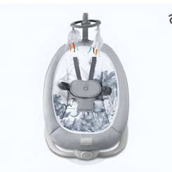 Puériculture - Transat Bébé, Balancelle Bébé - transat bébé 5 points avec arche de jeux - pliable