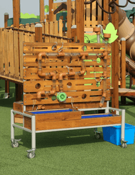 Mobilier - Aire de jeux et structure extérieure - Atelier de jeux d"eau mobile