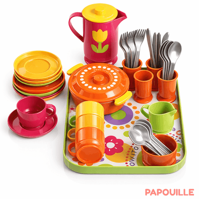 Jouets - Jouets d'Imitation et d'Imagination - Dinette 39 pieces