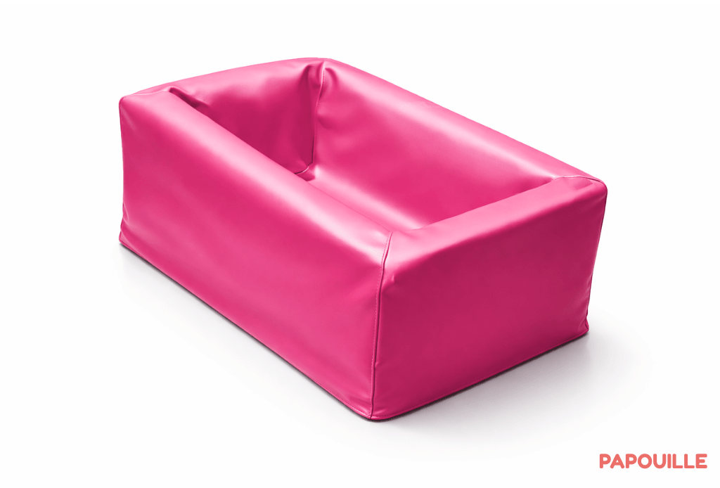 Module de rangement nid à balles en mousse pvc fuchsia