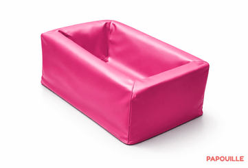 Motricité - Module de Motricité Enfant - Module de rangement nid à balles en mousse pvc fuchsia