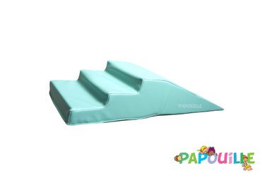 Motricité - Module de Motricité Bébé - Module petit escalier toboggan en mousse pvc h.23 malouine