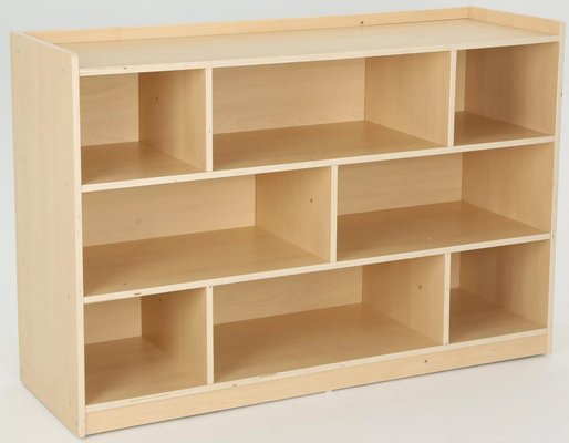 Mobilier - Meuble de rangement scolaire - Armoire à étagères avec dossier
