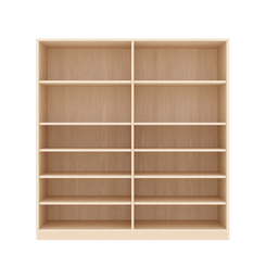 Mobilier - Meuble de rangement scolaire - Armoire de rangement 12 cases - Léon