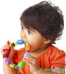 Jouets - Hochets et Jouets Sensoriels - Anneau de dentition rigide et souple bug-a-loopﾙ - 3m+