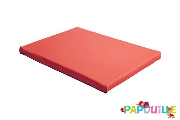 Change - Matelas à Langer - Matelas à langer plat 50 x 70 ep.4cm en mousse pvc Rouge