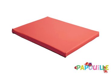 Change - Matelas à Langer - Matelas à langer plat 50 x 70 ep.4cm en mousse pvc Rouge