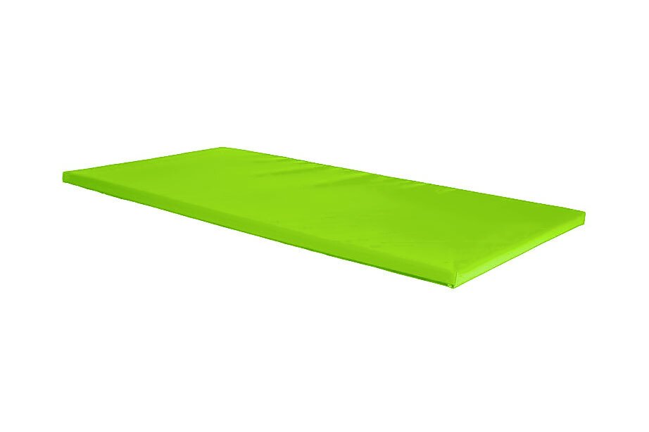 Tapis de gymnastique en mousse pvc 200x100x3cm vert