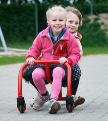 Jeux - Porteurs, Draisiennes, Marcheurs - Porteur tandem 2 à 4 ans sans guidon