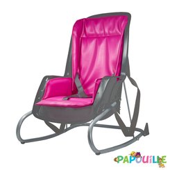 Puériculture - Coussin, Housse et accessoires pour Chaises, Transats - Coussin de rechange siège à coque relax fushia