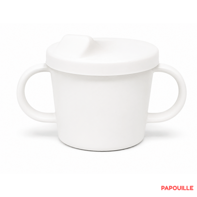 Repas - Tasse d’apprentissage - Tasse apprentissage blanche écologique