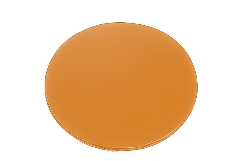 Tapis Rond En Mousse PVC Diam.130cm X Ep.3cm Orange