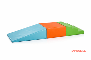 Motricité - Parcours de Motricité Maternelle - Kit modules escalade apprentissage en mousse pvc 30cm pastels