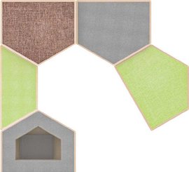 Mobilier - Meuble de rangement scolaire - Parcours sensoriel de motricité bois snoops