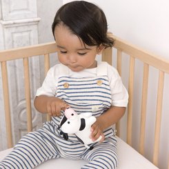 Jouets - Poupons, Peluches et Accessoires - Hochet la petite vache