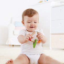 Jouets - Hochets et Jouets Sensoriels - DE // Double triangle de dentition