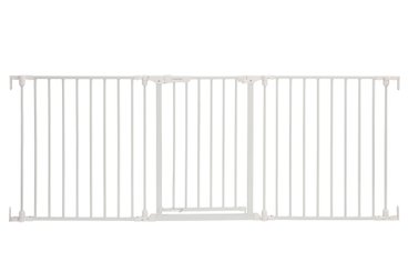 Médical et Prévention - Protection et Sécurité (EPI) - Barrière - Portillon avec rallonge 74,5 cm jusqu’à 195 cm - Blanc