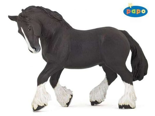Jouets - Figurines - Etalon shire noir