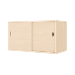 Mobilier - Meuble de rangement scolaire - Meuble de rangement mural 2 portes coulissantes - Rio