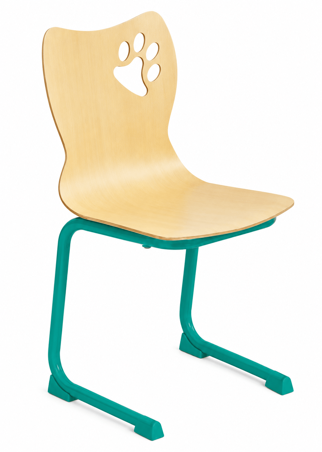 Chaise Alaska 2 pieds H31 cm - T2 - Vert