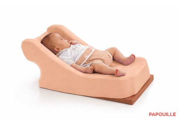 Puériculture - Transat Bébé, Balancelle Bébé - Transat confort en mousse pvc abricot