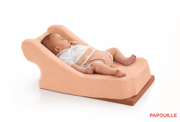 Puériculture - Transat Bébé, Balancelle Bébé - Transat confort en mousse pvc abricot