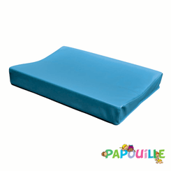 Change - Matelas à Langer - Matelas à langer incurvé galbé 50 x 70 cm en mousse pvc turquoise