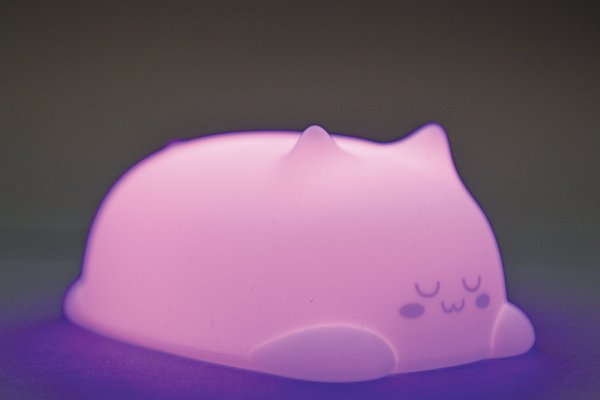 Motricité - Eveil Sensoriels et Tactiles - Lampe sensorielle chaton - LED