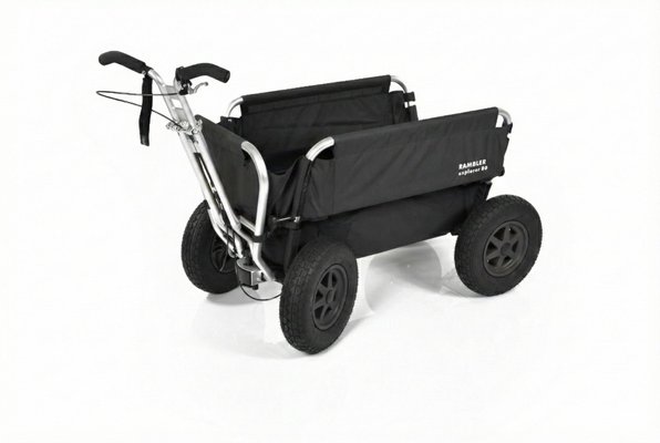 Puériculture - Poussette - Poussette chariot Rambler - 6 enfants - Noir